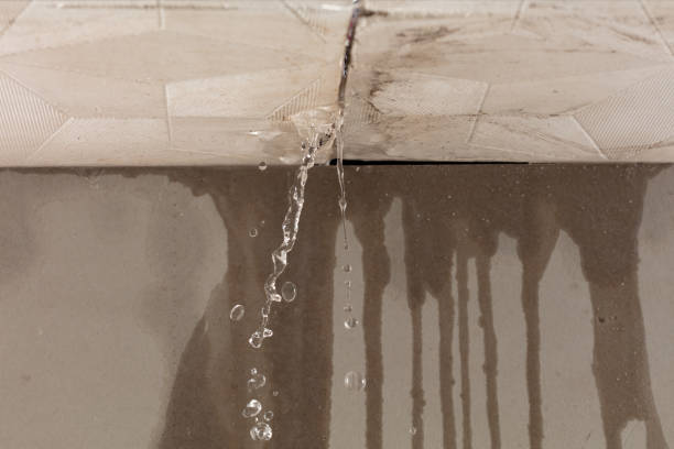 Professional Flood Damage Cleanup technician working in Orangeburg, NY